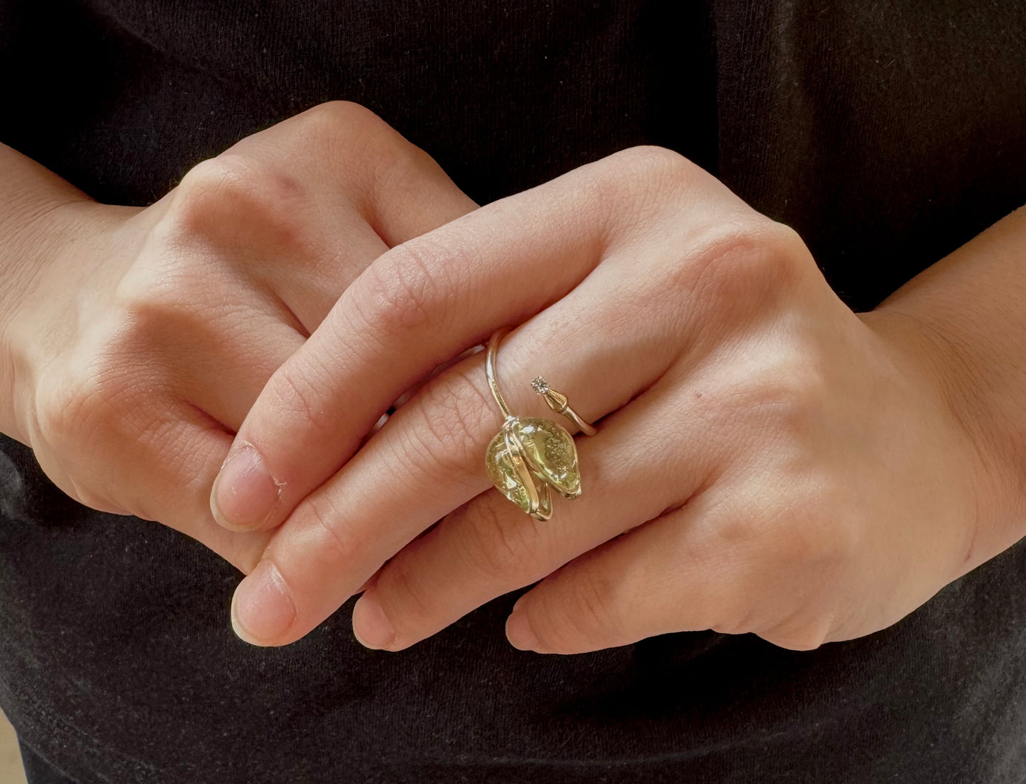 Bague lily