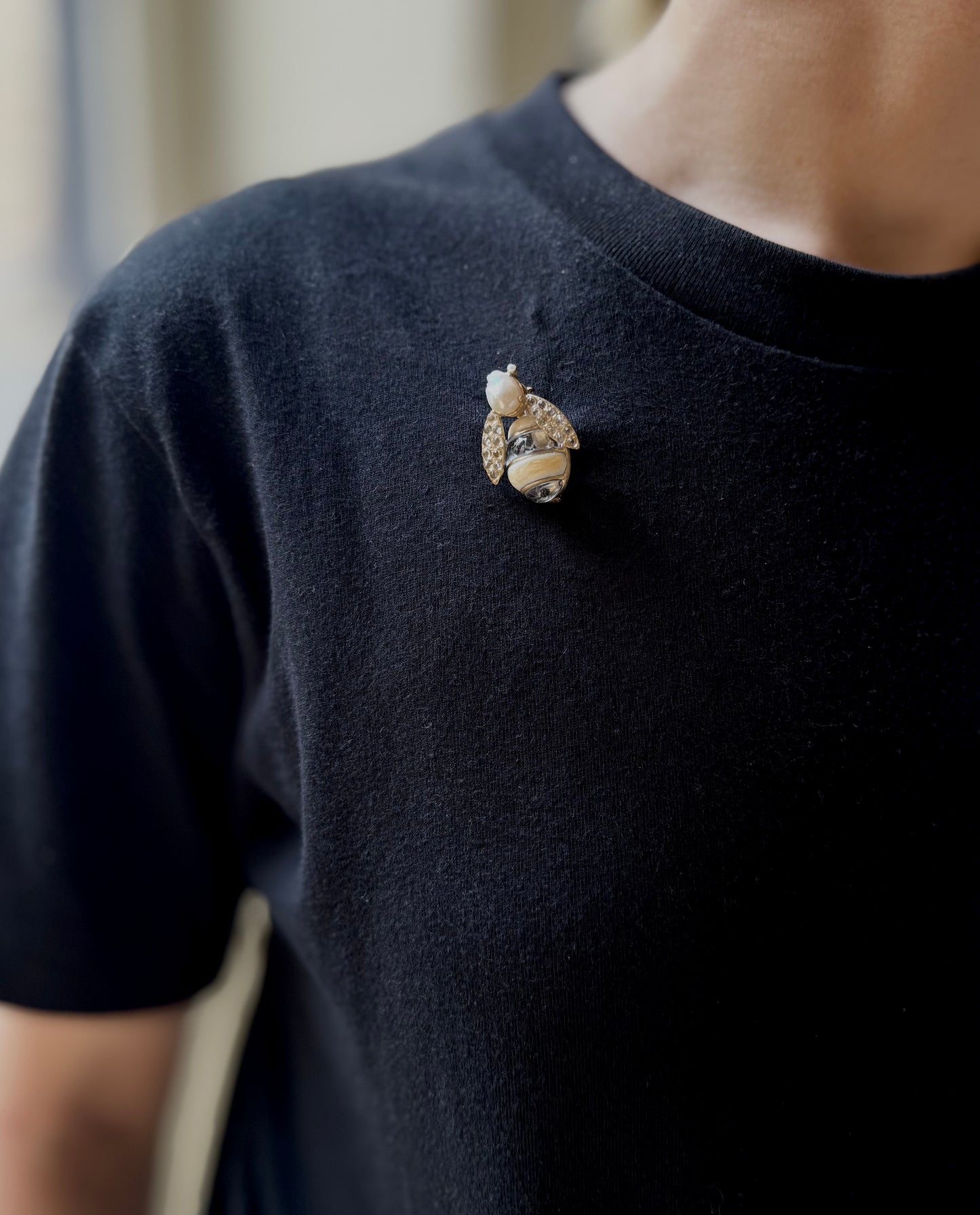 Broche Monsieur Abeille