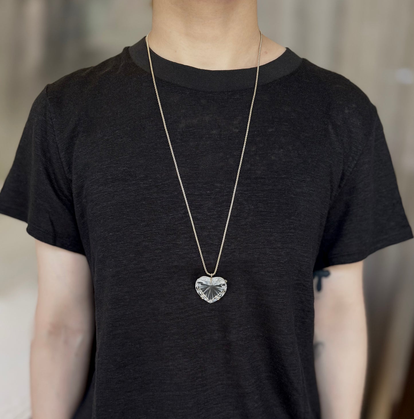 Collier Cœur  Adèle